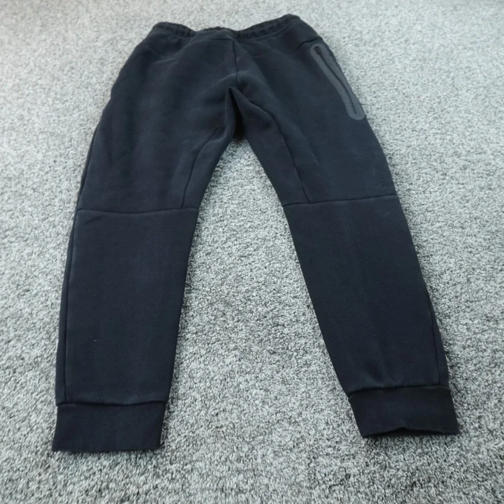 Nike Sweatpants Mens XL Black Tech Fleece‎ Jogger Drawstring Gym Pants Workout